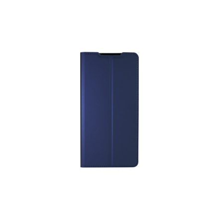 Huawei P30 Hajtogatós Mágneses Oldalra nyíló tok Sötétkék