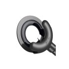 Öntapadós autós telefontartó lightning kábellel Baseus O-Type ezüst