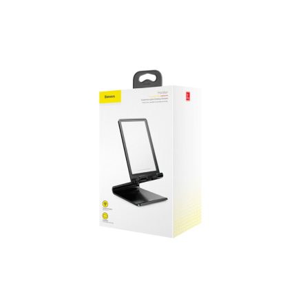 Asztali telefontartó Baseus Suspension Glass fekete