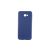 Bőrmintás TPU telefontok Samsung Galaxy J4 Plus (2018) J415 sötétkék