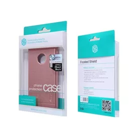   Nillkin Frosted Armor Lyukas iPhone X/XS Plexi Tok (+ átlátszó Védőfólia) Rose Gold