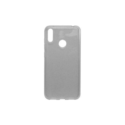 Csillogós TPU telefontok Huawei Y7 (2019) fekete