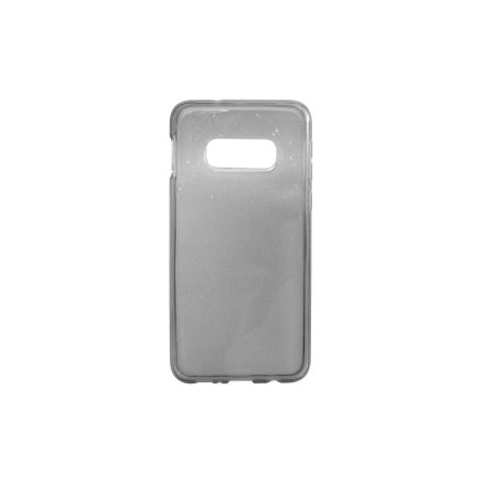 Csillogós TPU telefontok Samsung Galaxy S10E G970 fekete