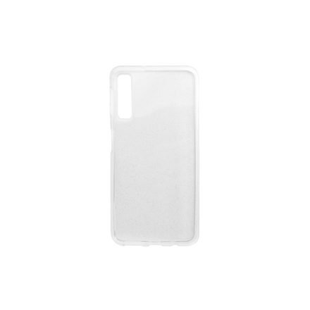 Csillogós TPU műanyagtok Samsung Galaxy A7 (2018) A750 átlátszó