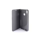 Smart Magnetic oldalra nyíló mágneses tok Huawei Y7 (2019) V2 grafit