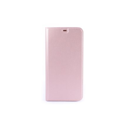 Smart Magnetic Huawei Y7 (2019) V2 oldalra nyíló tok rose gold