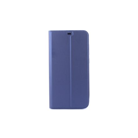 Smart Magnetic Huawei Y7 (2019) oldalra nyíló tok sötétkék