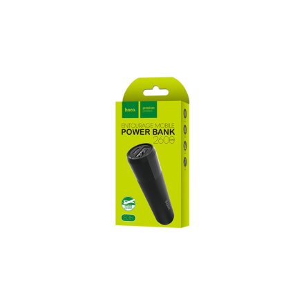 Power Bank 2600 mAh Hoco B35 Entourage fekete