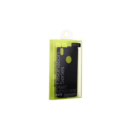Hoco Fascination iPhone XS Max Lyukas 0,8 mm TPU Tok fekete