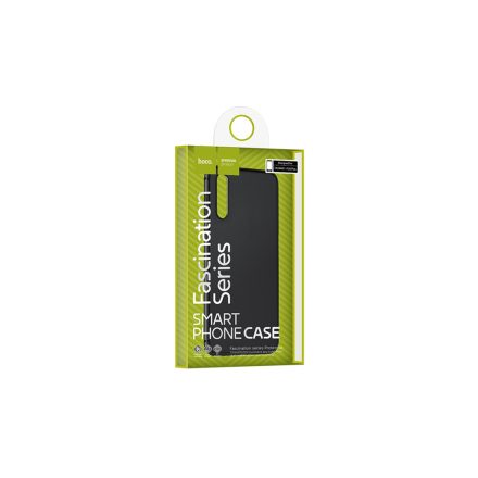TPU 0.8 mm vastag telefontok Huawei P30 Hoco Fascination fekete