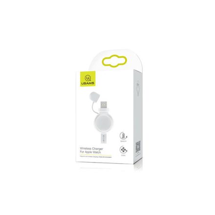 Usams CC061 Wireless Apple Watch Töltő fehér
