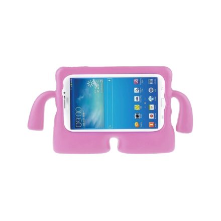 Kid Törpe univerzális 7 colos tablet tok TPU rózsaszín