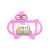 Kid robot univerzális 7 colos TPU tablet tok rózsaszín
