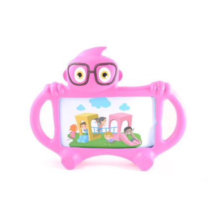 TPU tablet tok Kid Robot iPad Mini/2/3/4 rózsaszín