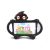 TPU tablet tok Kid Robot iPad Air 9.7/iPad Pro 9.7/iPad 9.7 fekete