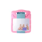 Kid táska univerzális 7 colos TPU tablet tok rózsaszín