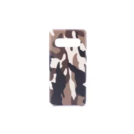 TPU telefontok Samsung Galaxy S10 G973F terepmintás barna
