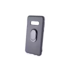 TPU telefontok tartógyűrűvel Samsung Galaxy S10E G970F Magnetic + Ovalring fekete