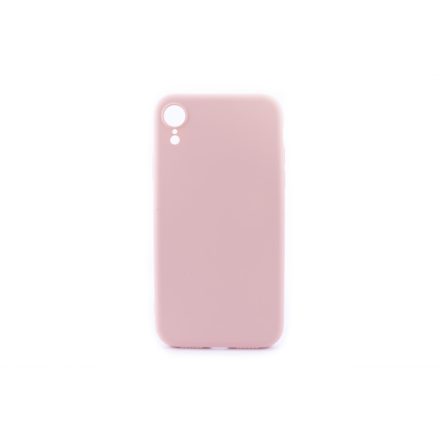 Gumis TPU műanyagtok iPhone XR 6.1 rózsaszín