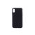 TJ iPhone XS Max Gumis TPU Műanyagtok Tok fekete