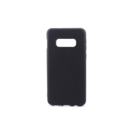 Gumis TPU műanyagtok Samsung Galaxy S10E G970F TJ fekete