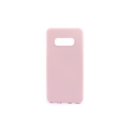 Gumis TPU Műanyagtok Samsung Galaxy S10E G970F TJ rózsaszín