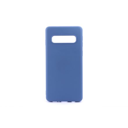 Gumis TPU műanyagtok Samsung Galaxy S10 Plus G975F TJ sötétkék