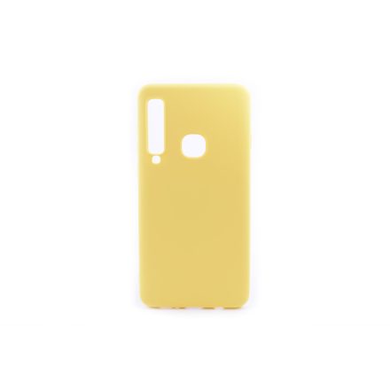 Gumis TPU műanyagtok Samsung Galaxy A9 (2018) A920 TJ sárga