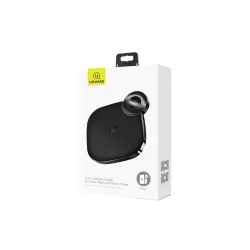   Usams CD89 Wireless Hálózati Töltő Telefon+Watch 10W fekete