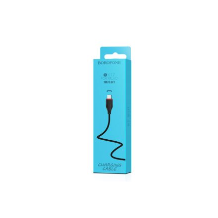 Töltő és adatkábel USB/Micro-USB csatlakozóval 2A 1 méter Borofone BX17 Enjoy fekete