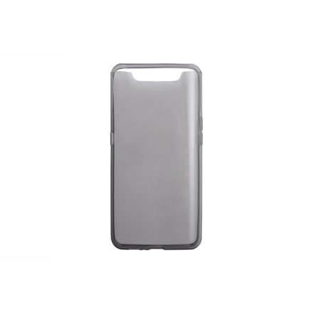 Smart Magnetic mágneses oldalra nyíló tok Samsung Galaxy A80 A805F 1,3 mm vastag fekete