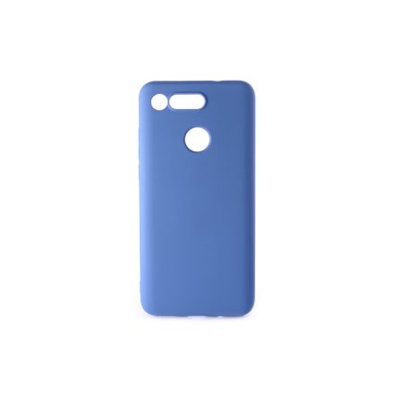 Gumis TPU műanyagtok Honor View 20 TJ sötétkék