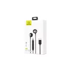 Vezetékes fülhallgató, headset Type-C csatlakozóval Usams Digital Signal EP-35 fekete