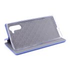 Samsung Note 10 Smart Diva ívelt mágneses fliptok kék