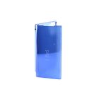 Clear view Samsung Galaxy Note 10 N970 oldalra nyíló tok kék