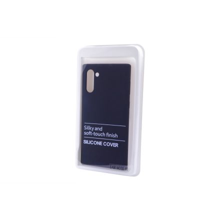 Szilikagél telefontok Samsung Galaxy Note 10 N970 ACT sötétkék