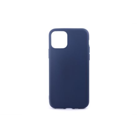 Matt TPU műanyagtok iPhone 11 Pro Max sötétkék