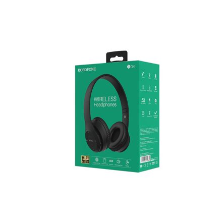 Bluetooth fejhallgató, stereo headset Borofone BO4 Charming fekete