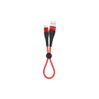 Töltő és adatkábel USB/Micro-USB csatlakozóval 2A 25 cm Borofone BX32 Munificent piros