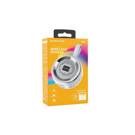 Bluetooth hangszóró Borofone BR2 Aurora ezüst