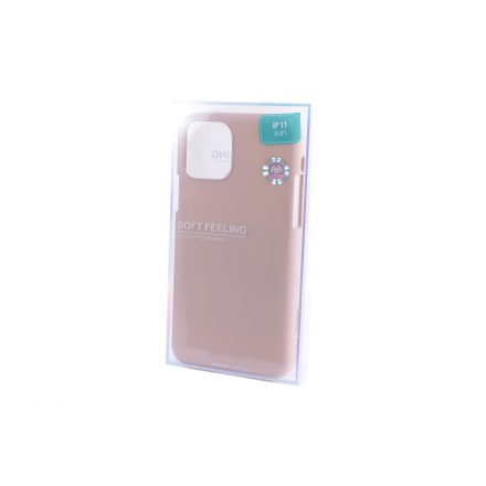 TPU műanyagtok iPhone 11 Pro Mercury Soft Feeling drapp