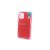 TPU műanyagtok iPhone 11 Pro Max Mercury Soft Feeling piros