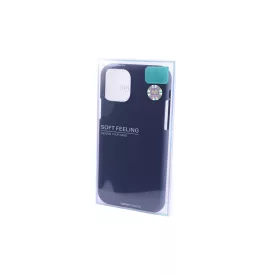   TPU műanyagtok iPhone 11 Pro Max Mercury Soft Feeling sötétkék