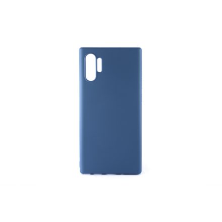 Gumis TPU műanyagtok Samsung Galaxy Note 10 Plus N975 sötétkék