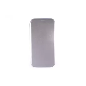   Smart Diva fliptok Huawei Mate 30 Lite ívelt mágneses oldalra nyíló tok grafit