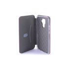 Smart Diva fliptok Huawei Mate 30 Lite ívelt mágneses oldalra nyíló tok bordó