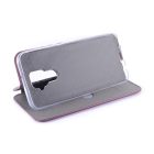 Smart Diva fliptok Huawei Mate 30 Lite ívelt mágneses oldalra nyíló tok bordó