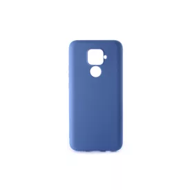 Gumis TPU műanyagtok Huawei Mate 30 Lite TJ sötétkék