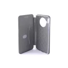 Smart Diva fliptok Huawei Mate 30 ívelt mágneses oldalra nyíló tok fekete