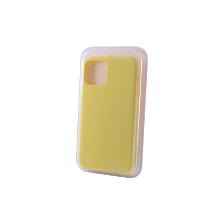 Szilikagéltok iPhone 11 Pro Max ACT sárga